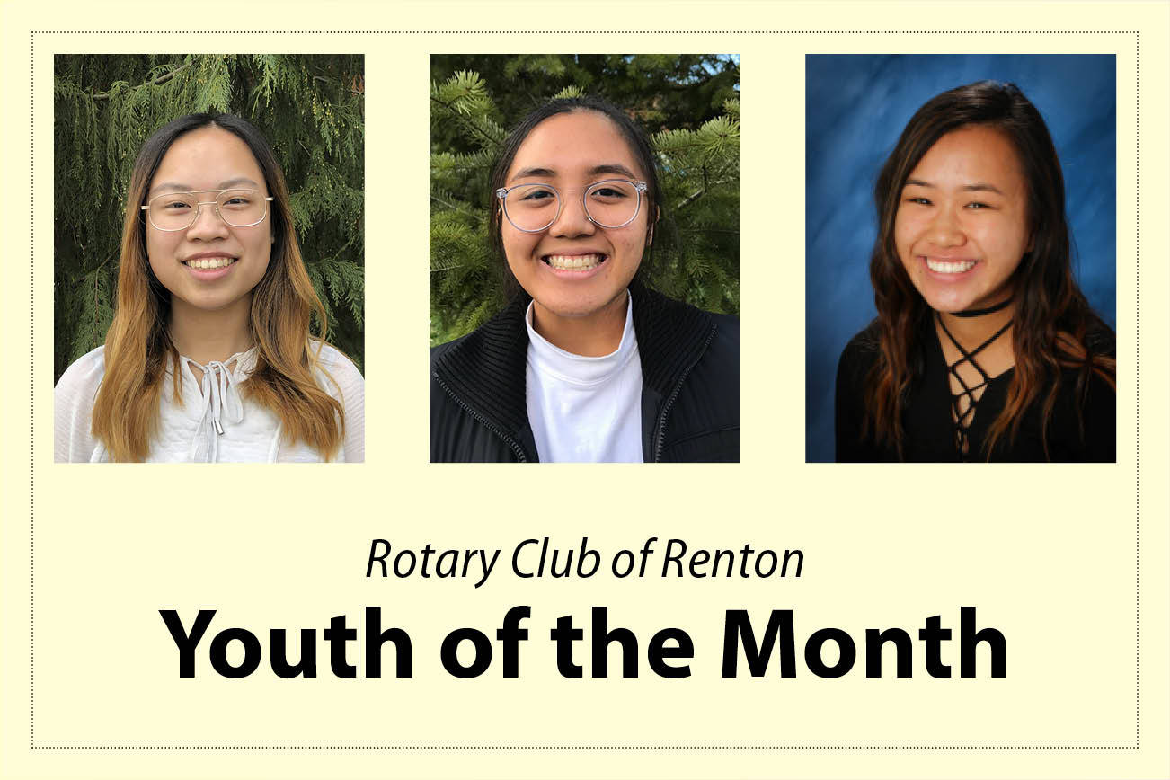 Renton Rotary selects Youth of the Month for April
