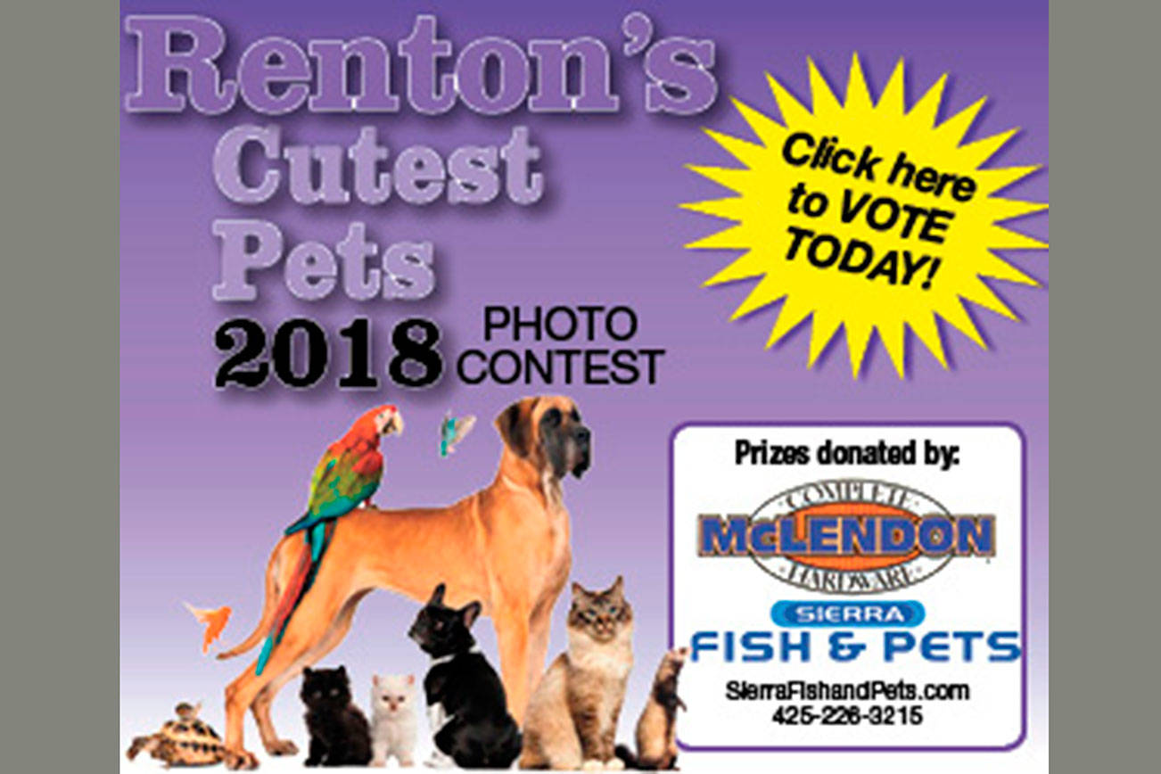 Vote now for Renton’s cutest pet