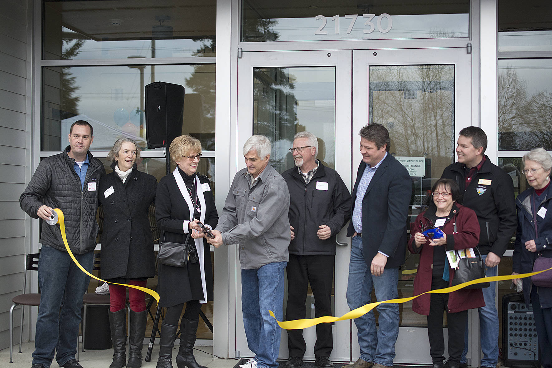 Vine Maple Place opened its doors to its new resource center located in Maple Valley on Dec. 8. To celebrate, there was a ribbon cutting and a tour of the new facility.