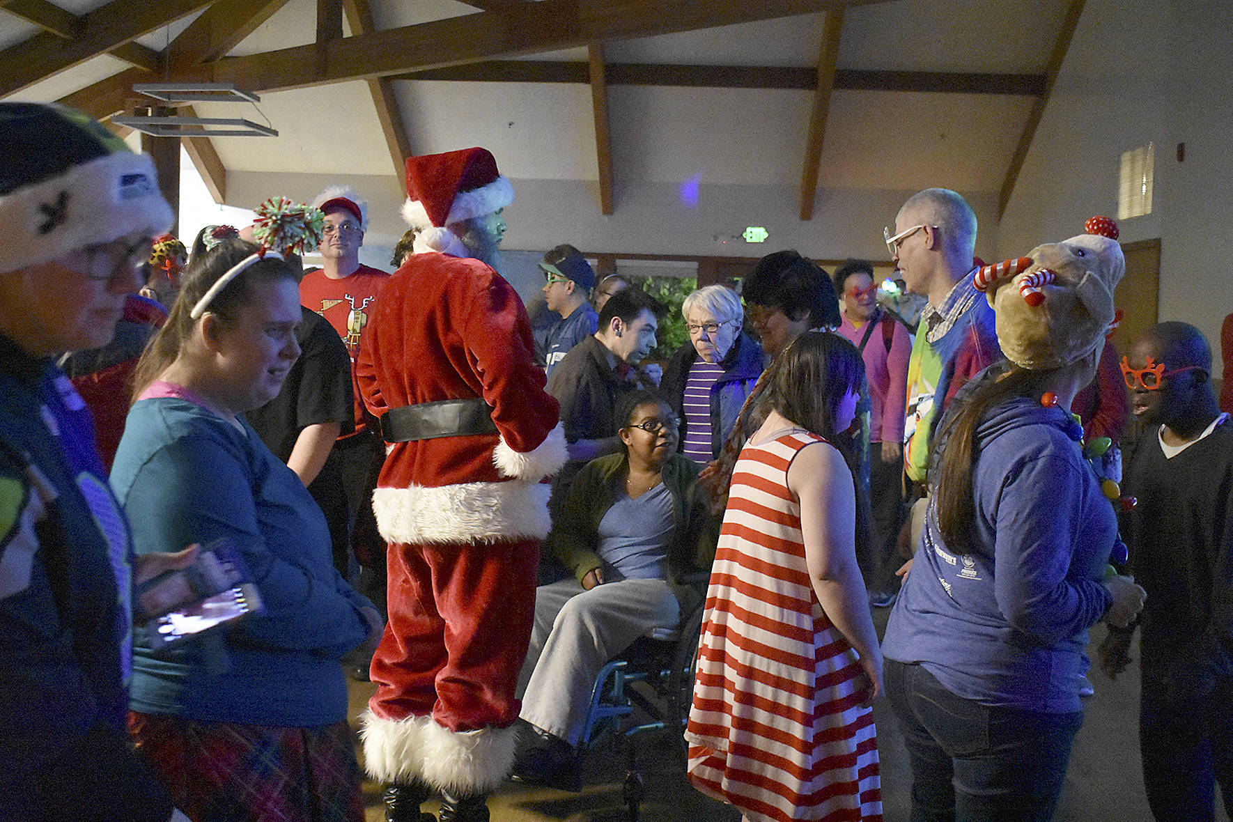 Photo gallery: Santa dance party at the activity center
