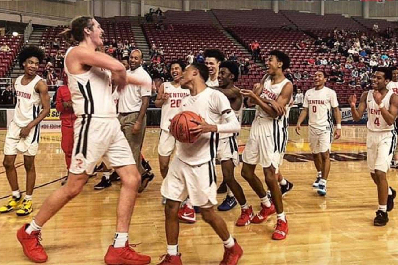 Renton High Schools boys basketball team finished third in the state this season. Photo courtesy of Renton School District