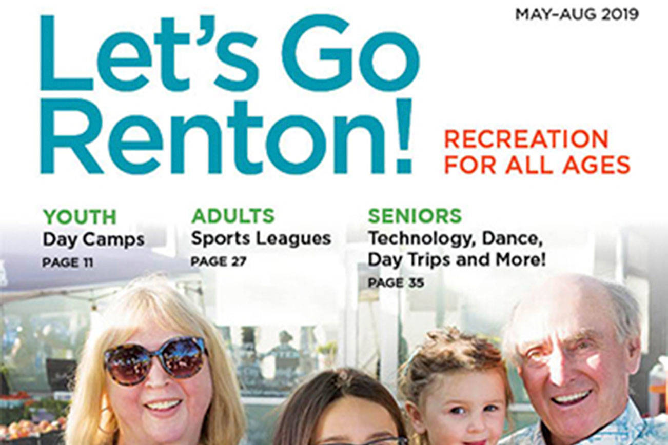 City of Renton debuts ‘Let’s Go Renton!’ recreation guide