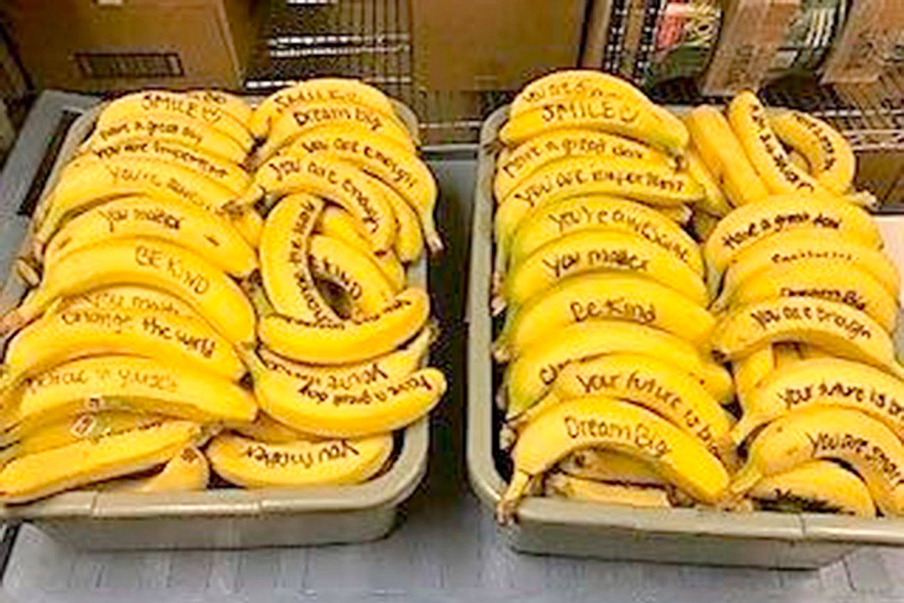 Encouraging bananas