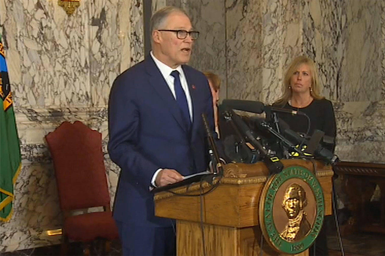 Washington Gov. Jay Inslee announced all schools in King, Pierce, and Snohomish counties will be closed March 17 through April 24.