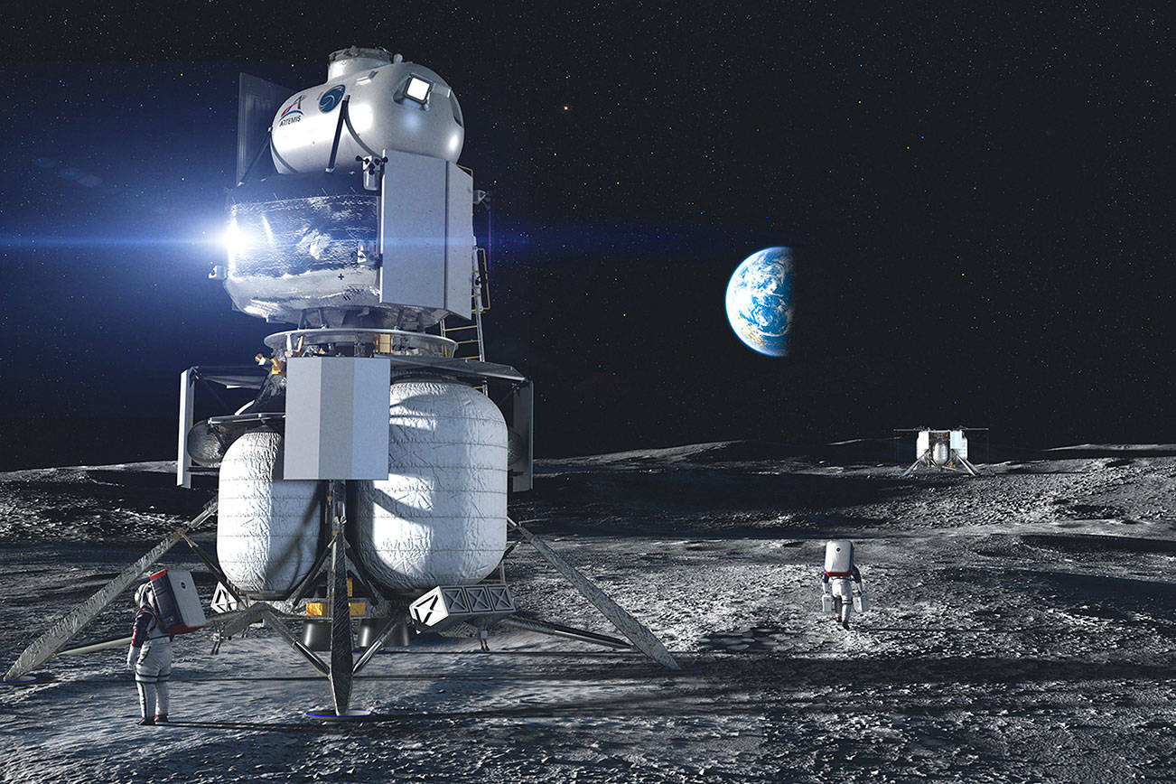NASA selects Kent-based Blue Origin to help return humans to the Moon
