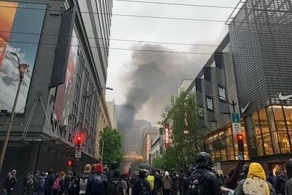 South King County area police respond to Seattle protests
