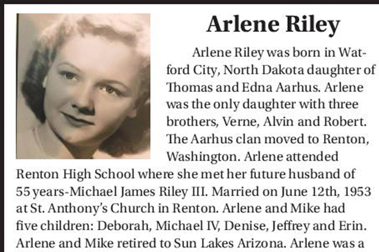 Arlene Riley | Obituary