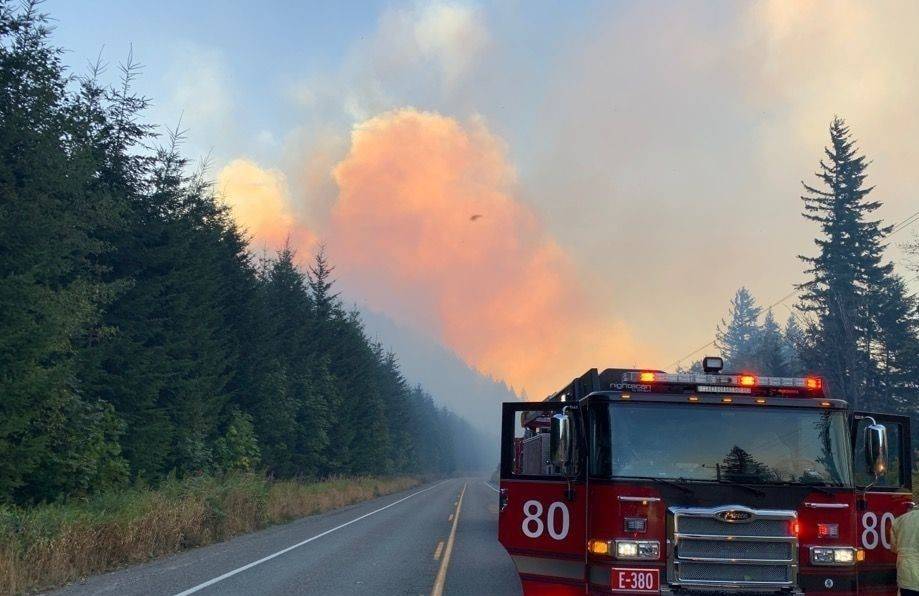 Puget Sound Fire reported Sept. 8 that it had responded to 212 calls in 24 hours, with 133 of those calls between 8 p.m. Monday and 8 a.m. Tuesday, including multiple fires. Courtesy photo