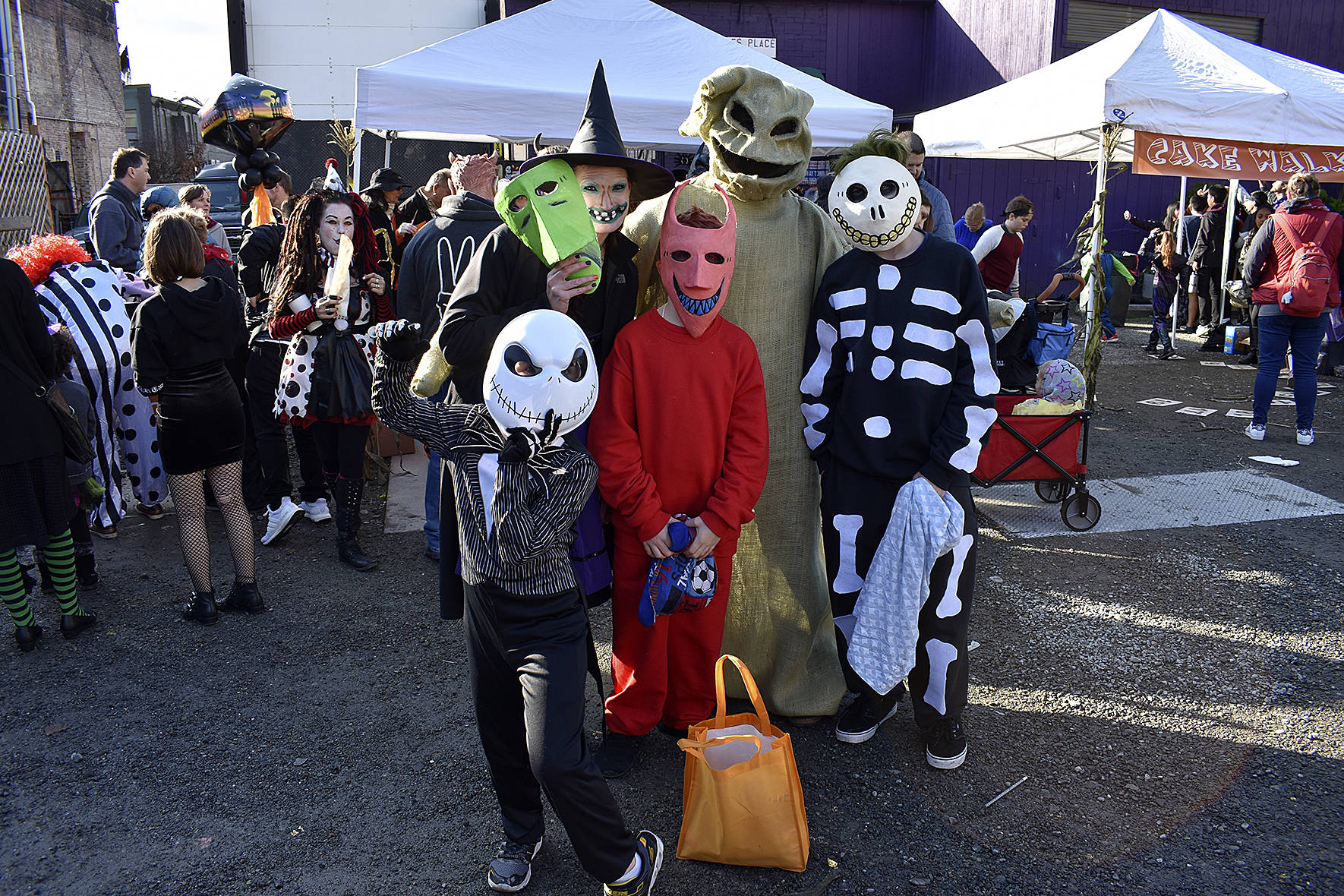 “The Nightmare Before Christmas” crew showed up at the Olde Fashioned Halloween Party, October 2019. Haley Ausbun/File photo