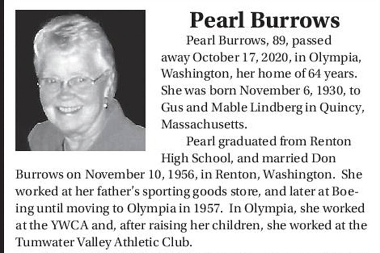 Pearl Burrows | Obituary