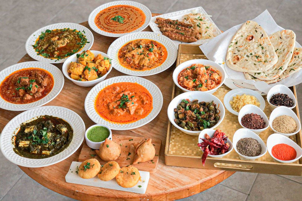 Variety of dishes offered at Rice N Curry (photo credit: Rice N Curry)