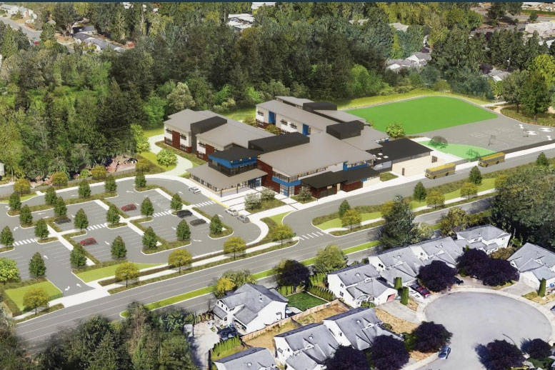 Design renderings of new elementary school (courtesy of Renton School District)