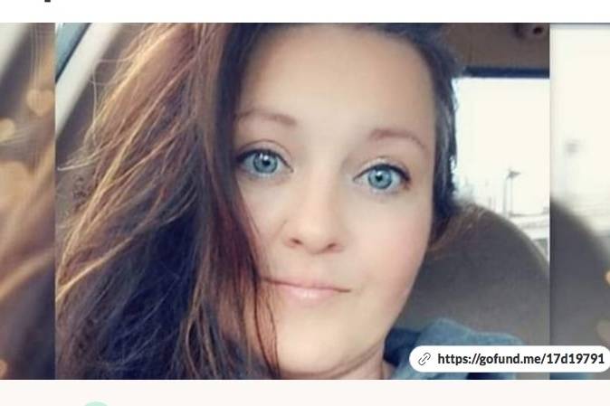 Screenshot from a GoFundMe page created to raise money for Brandi Blake’s memorial service.