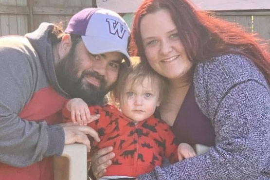 Family killed during Tukwila apartment fire (screenshot taken from Chalcraft Family Support gofundme)