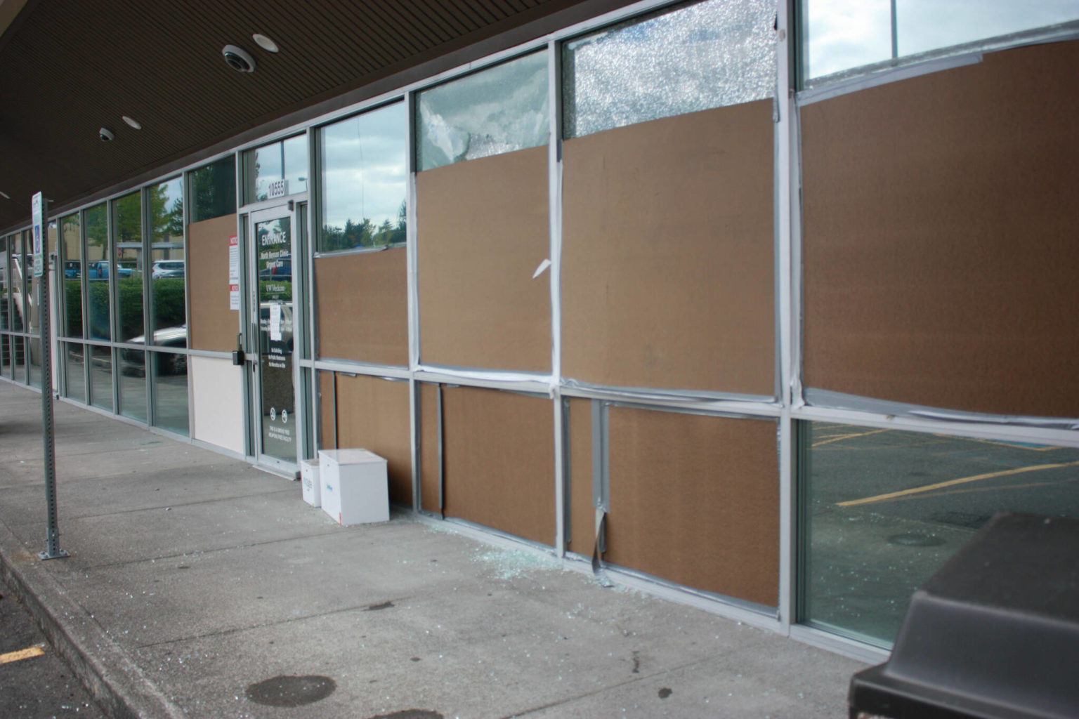 North Benson Urgent Care Clinic remains closed after property damage