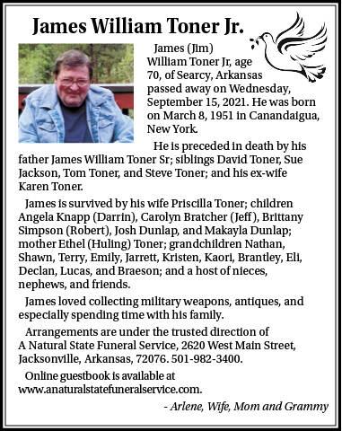 James William Toner Jr. | Obituary