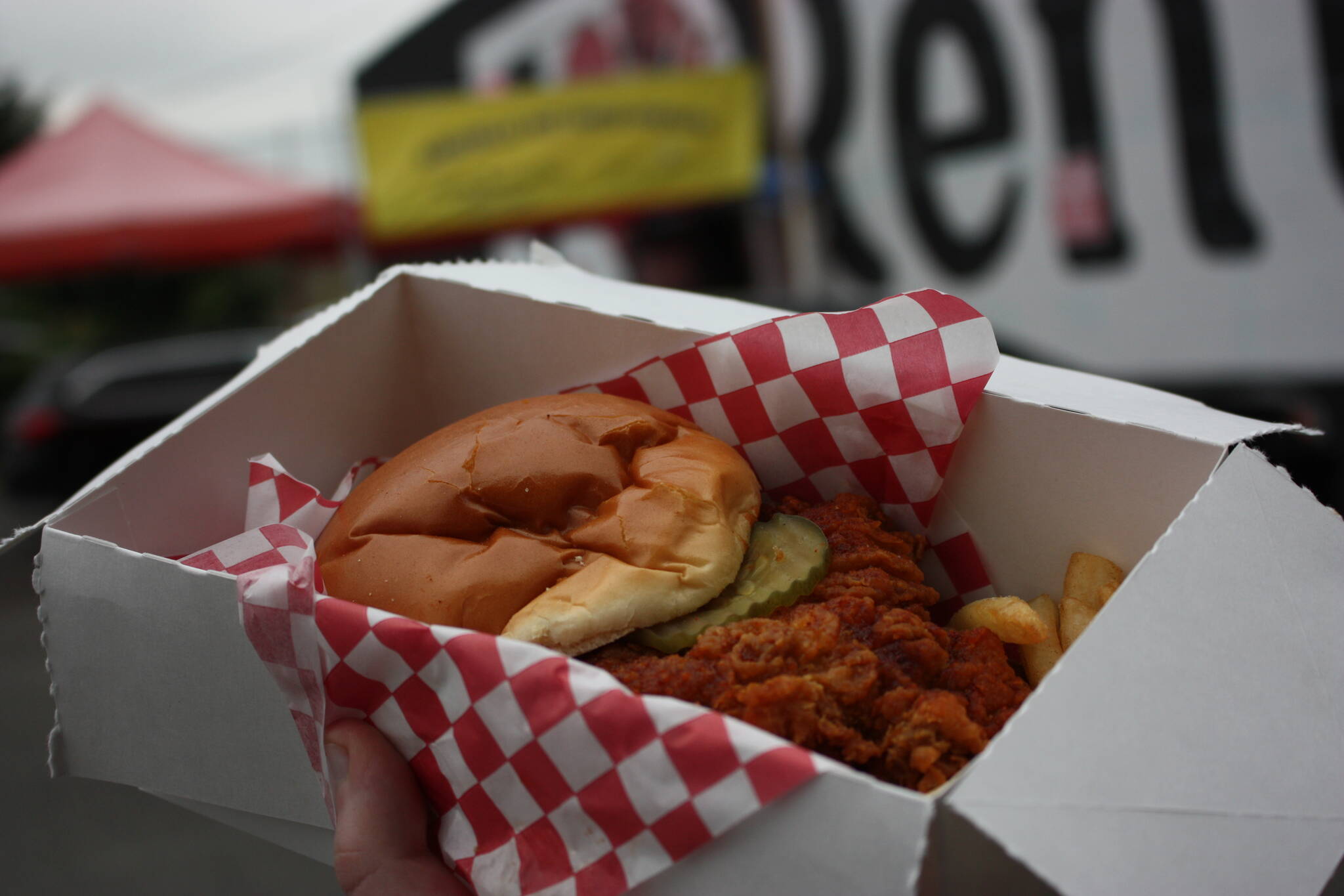A chicken sandwich from Yummy Meats Deli (Photo by Cameron Sheppard/Sound Publishing)