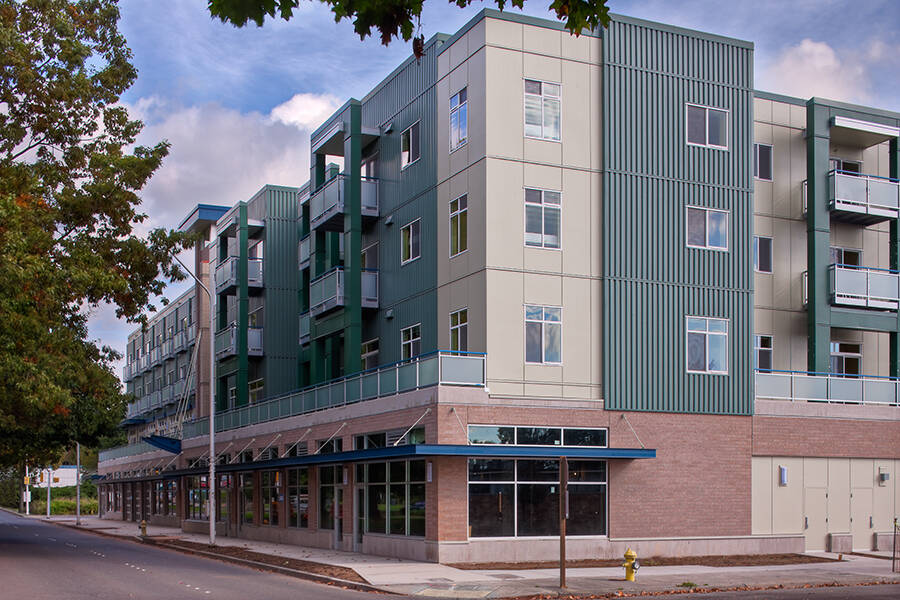 According to Compass Housing Alliance Senior Program Manager Evan Mack, over 250 people have moved on from the Renton project’s housing units in over 10 years. Photo courtesy of Compass Housing Alliance.