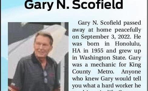 Gary N. Scofield | Obituary