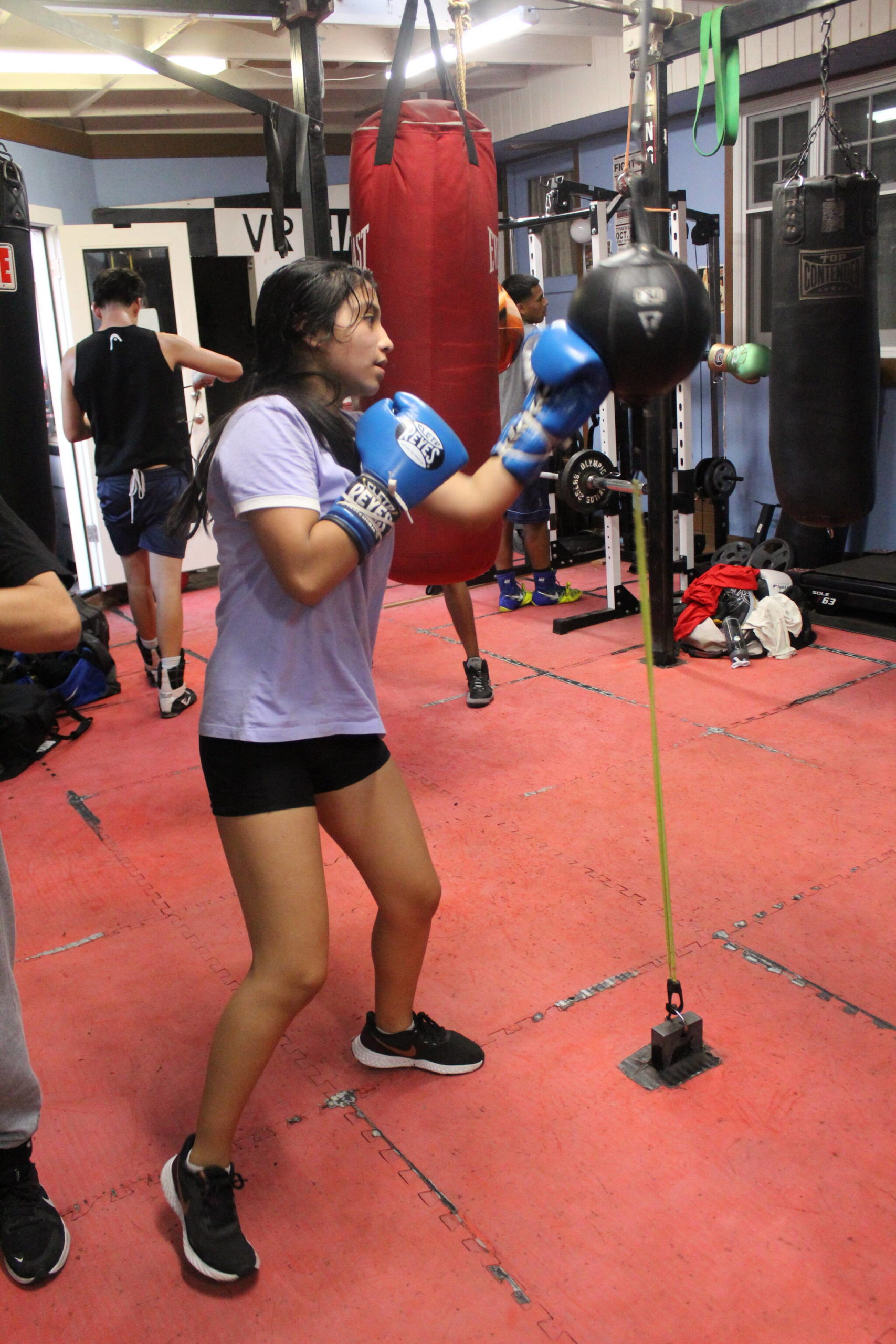 Bailey Jo Josie/Sound Publishing
Yaretzi Reyes, 14, wants to become a professional boxer.