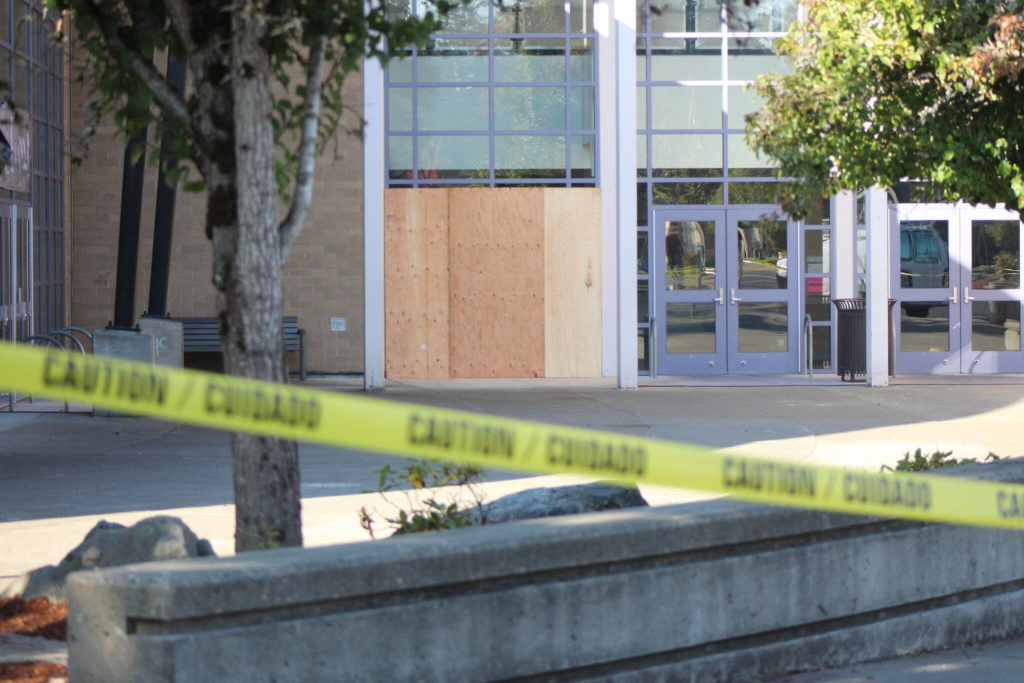 School canceled after car crashes into Hazen High School Renton Reporter