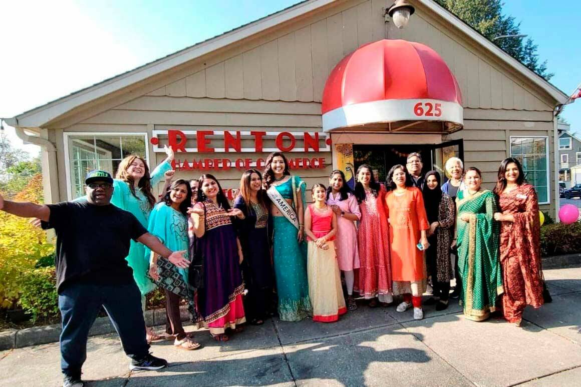 Courtesy of Renton Chamber of Commerce
Vendors and organizers of the 1st Annual Diwali Festival of Lights Celebration