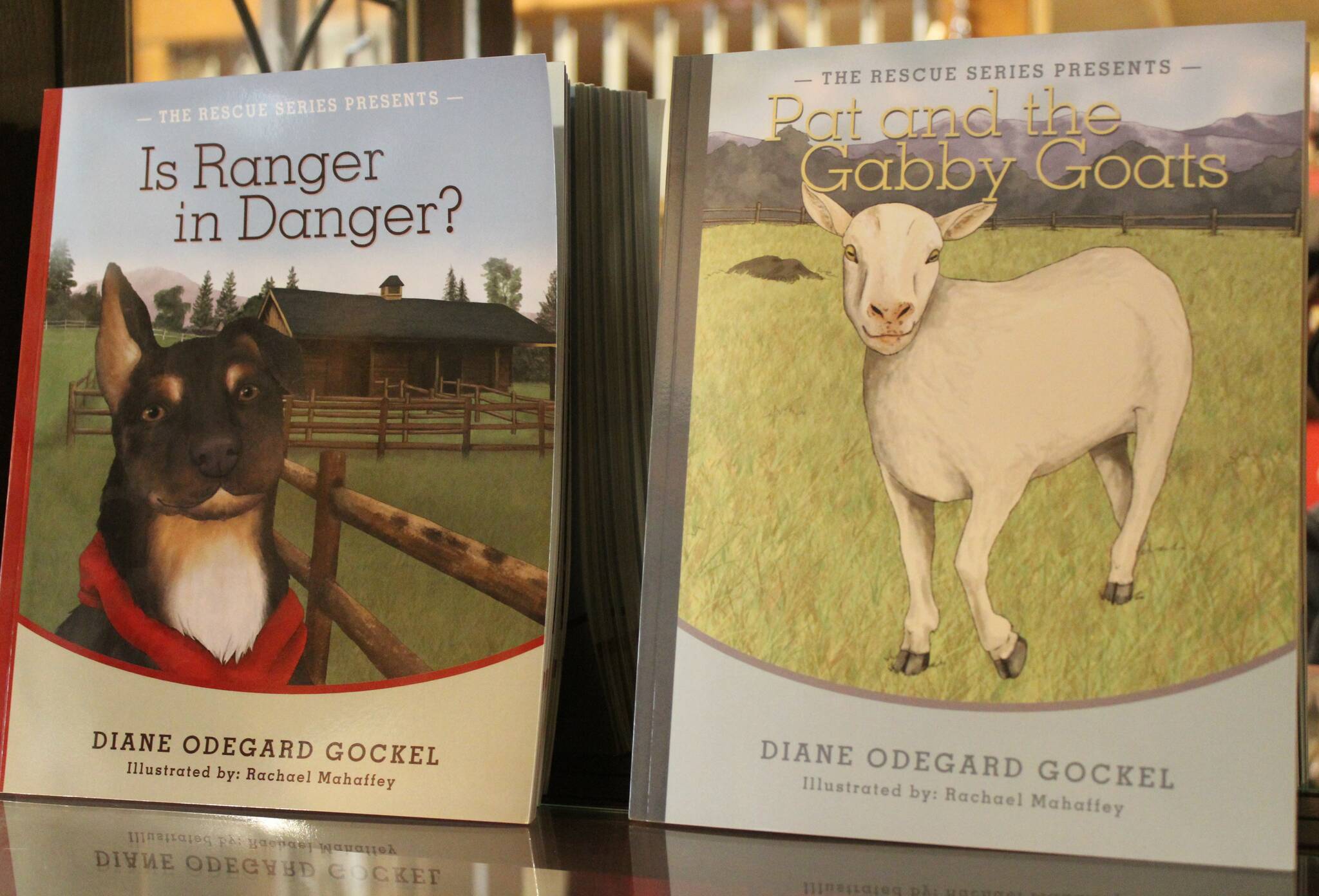 Along with running the sanctuary, Diane Gockel also writes children’s books inspired by the farm’s rescue animals. Photo by Bailey Jo Josie/Sound Publishing.