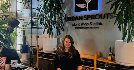 Cameron Sheppard/Sound Publishing
Urban Spouts founder Jen Stearns offers individualized help and consultations for plant owners.