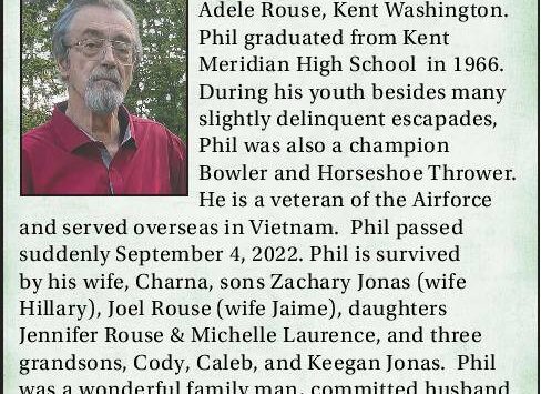 Philip M. Rouse | Obituary