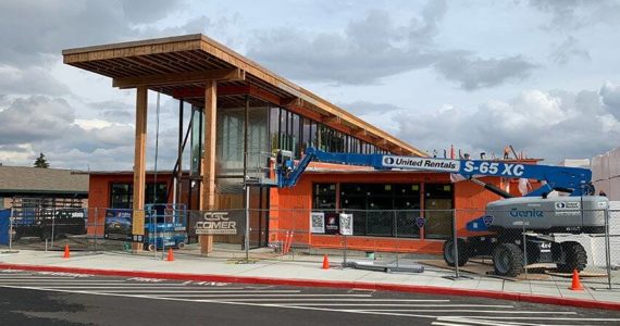 Renton's Family First Community Center under construction. Photo courtesy of the City of Renton