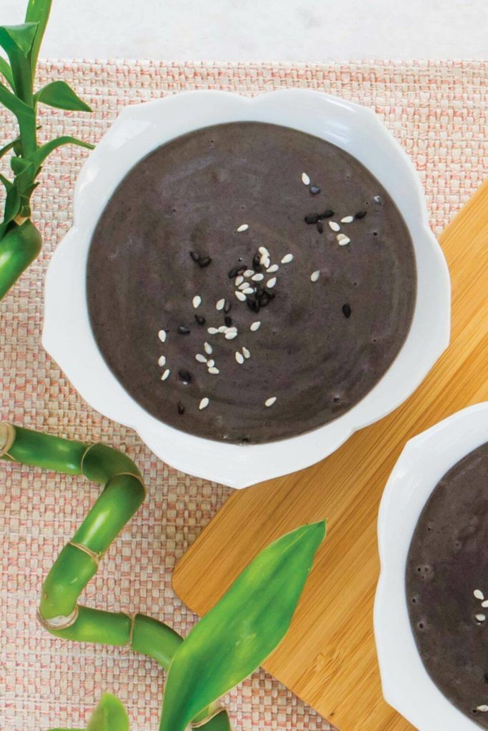 Recipes from Renton Black Sesame Soup Renton Reporter