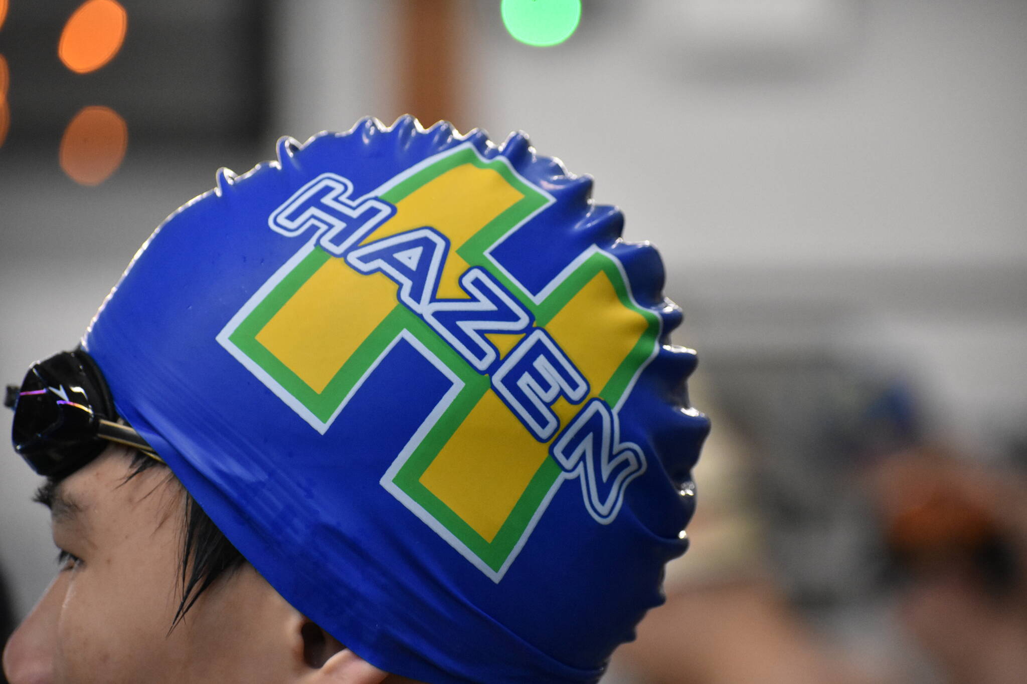 Hazen swimmers competing at the Lindbergh pool. Photo by Ben Ray/Renton Reporter