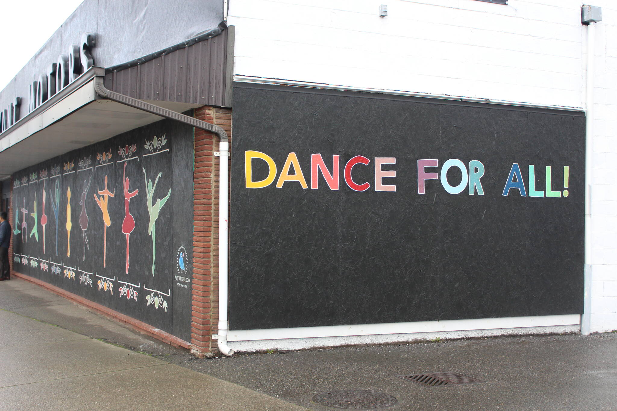 Evergreen City Ballet is hard to miss when driving down Bronson Way North in Renton. Photo by Bailey Jo Josie/Sound Publishing.