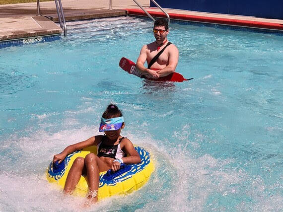 The Henry Moses Aquatic Center has open swim and scheduled swim sessions during the summer break. Photo courtesy of the City of Renton.