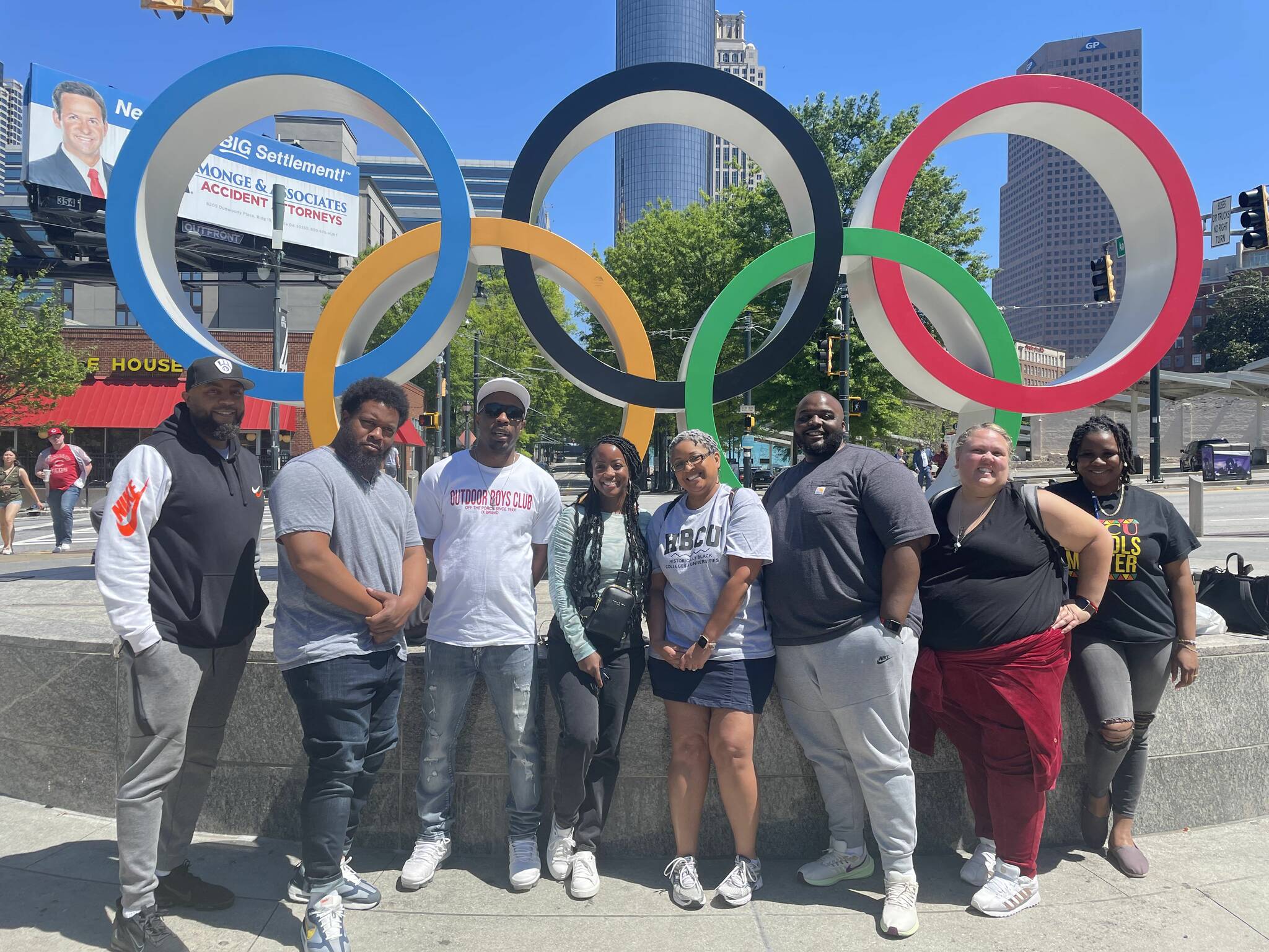 F.I.G.G. was involved with the Renton School District’s HBCU tour for high school students in spring 2023. (Photo courtesy of Curtis Riggins)
