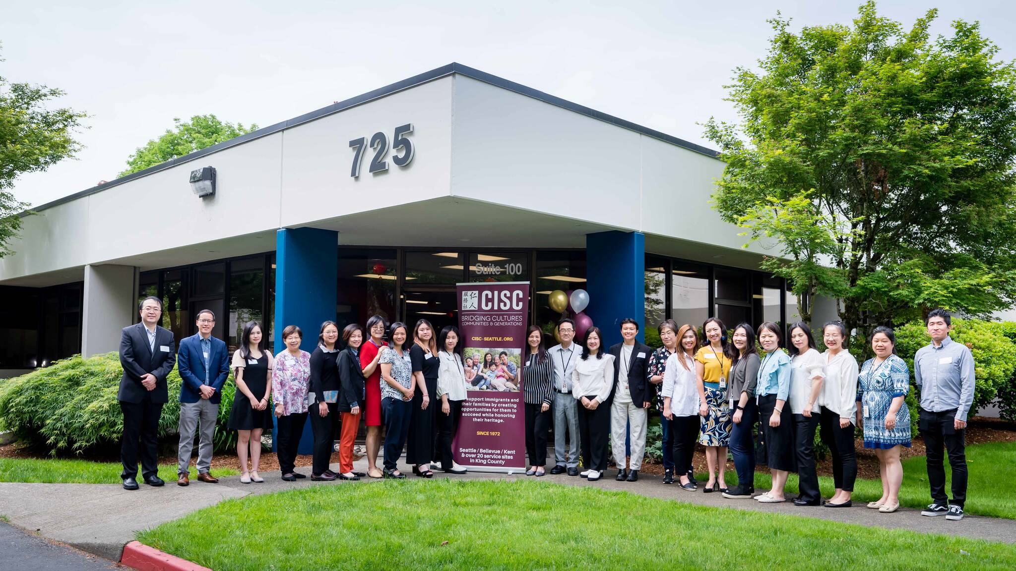 The Chinese Information Services Center (CISC) started in 1972 and opened its Renton location on May 19, 2023. (Photo Courtesy of Chinese Information Services Center)