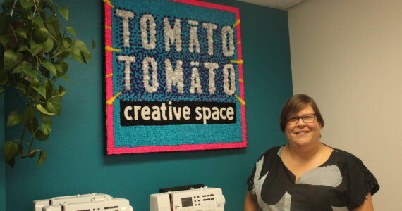 Kelly Affleck, owner of Tomāto Tomäto Creative Space in Renton. Along with original craft kits, Tomāto Tomäto Creative Space is filled with every possible craft tool and material. Photos by Bailey Jo Josie/Sound Publishing.
