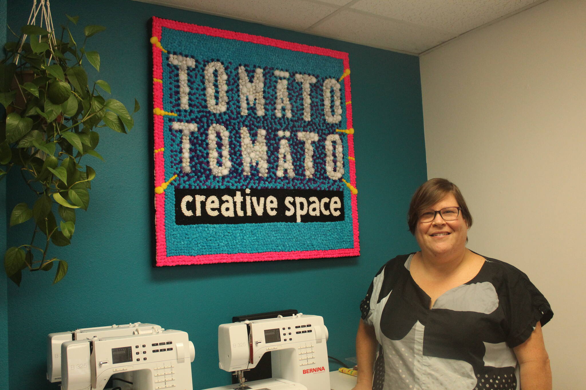 Kelly Affleck, owner of Tomāto Tomäto Creative Space in Renton. Along with original craft kits, Tomāto Tomäto Creative Space is filled with every possible craft tool and material. Photos by Bailey Jo Josie/Sound Publishing.