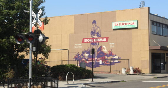Photo by Bailey Jo Josie/Sound Publishing
Mural of Boone Kirkman on Wells Avenue.