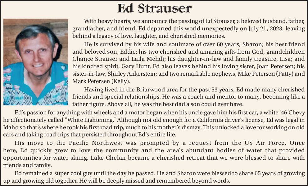 Ed Strauser | Obituary