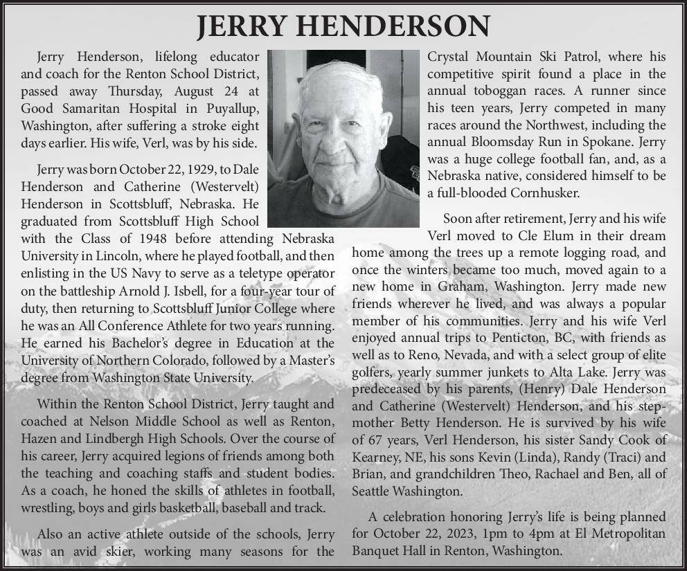Jerry Henderson | Obituary