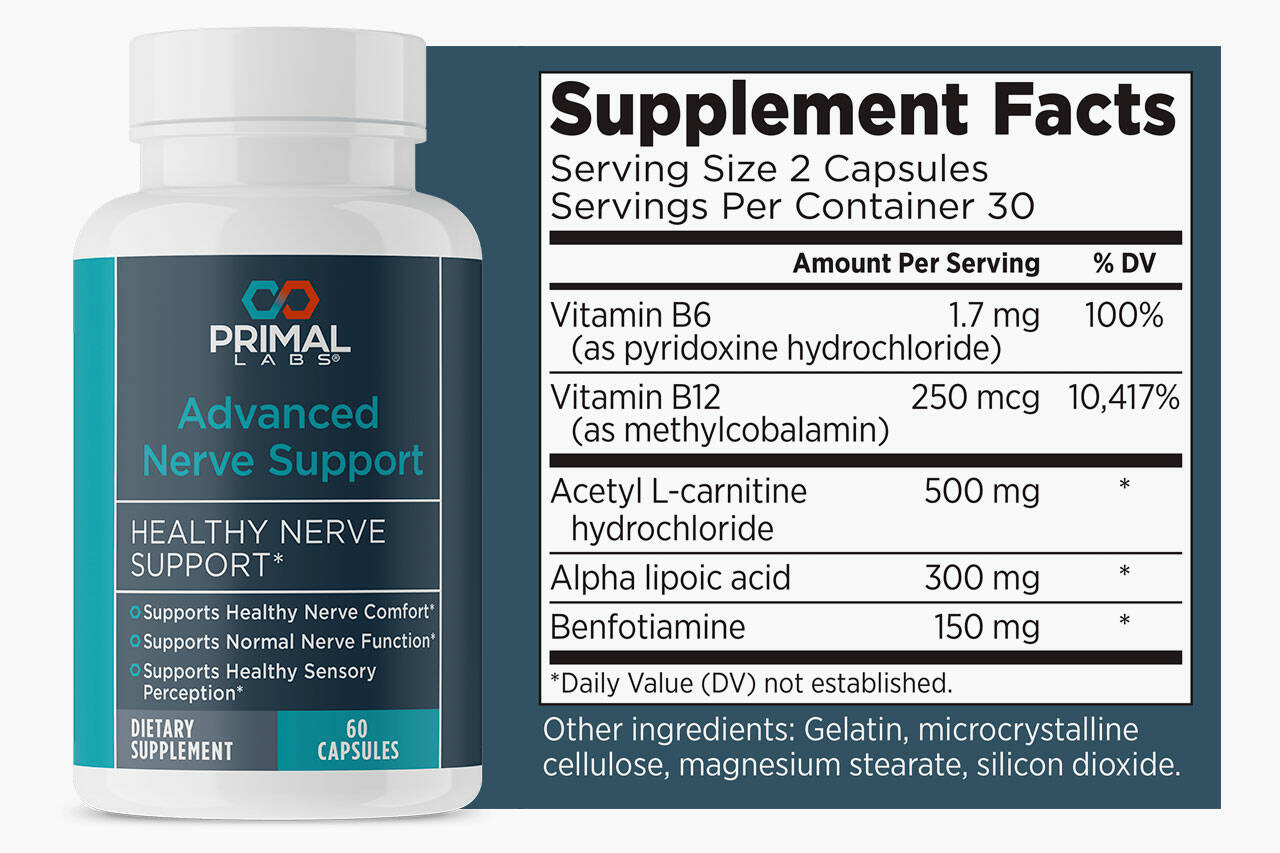 Primal Labs Advanced Nerve Support Reviews Simple Nerve Pain Relief