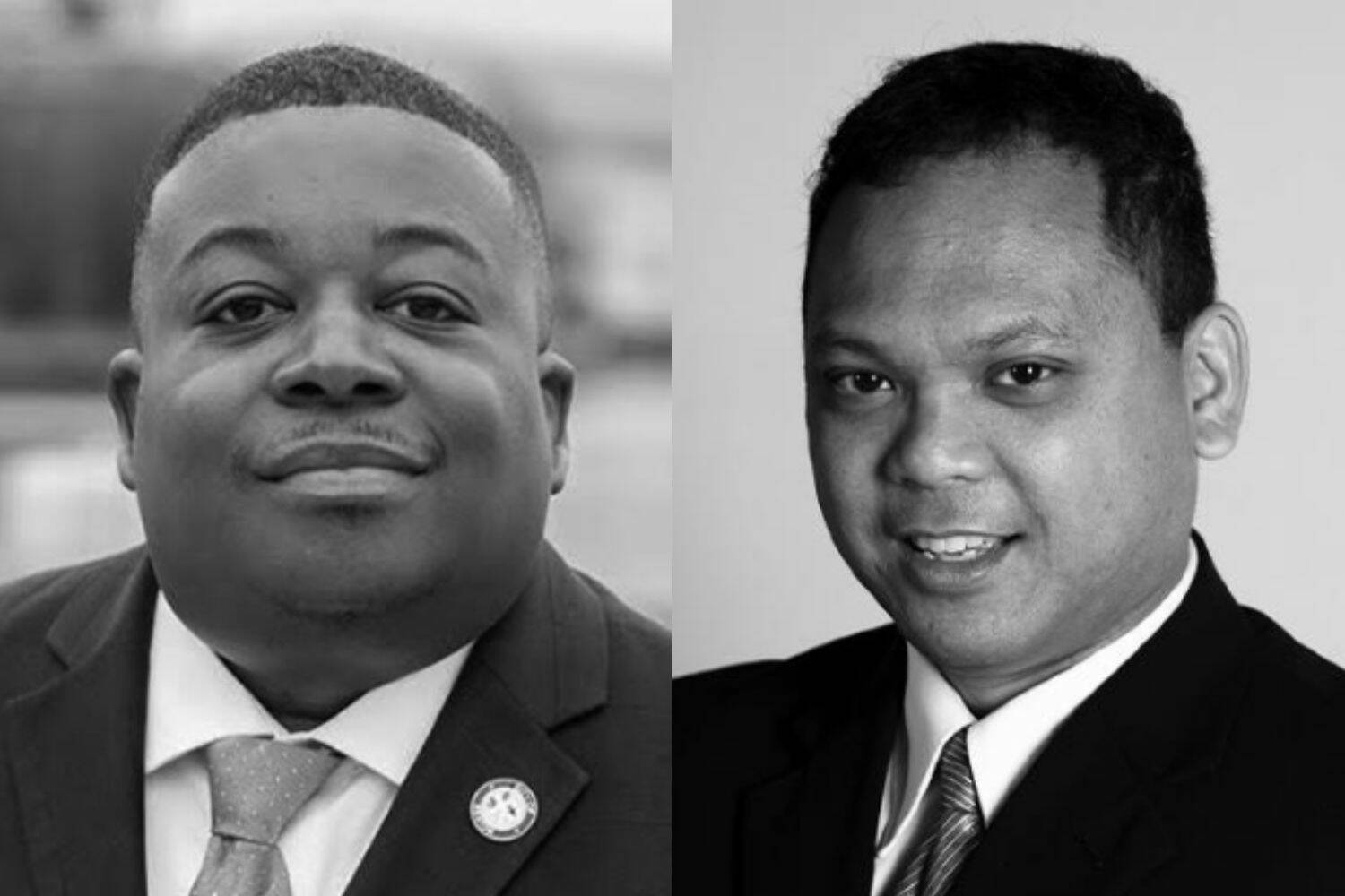 Ed Prince (left) and Marvin Rosete (right). (Screenshot from King County Elections website)