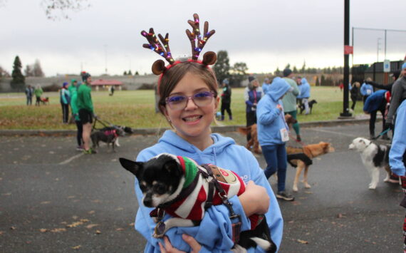 The 2023 K9 Candy Cane 5K Fun Run and Walk will be on Sunday, Dec. 3. (Photo by Bailey Jo Josie/Sound Publishing)