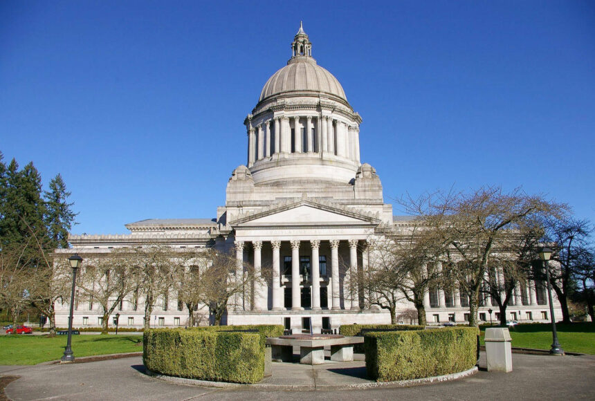<p>The state Capitol Building in Olympia. FILE PHOTO</p>