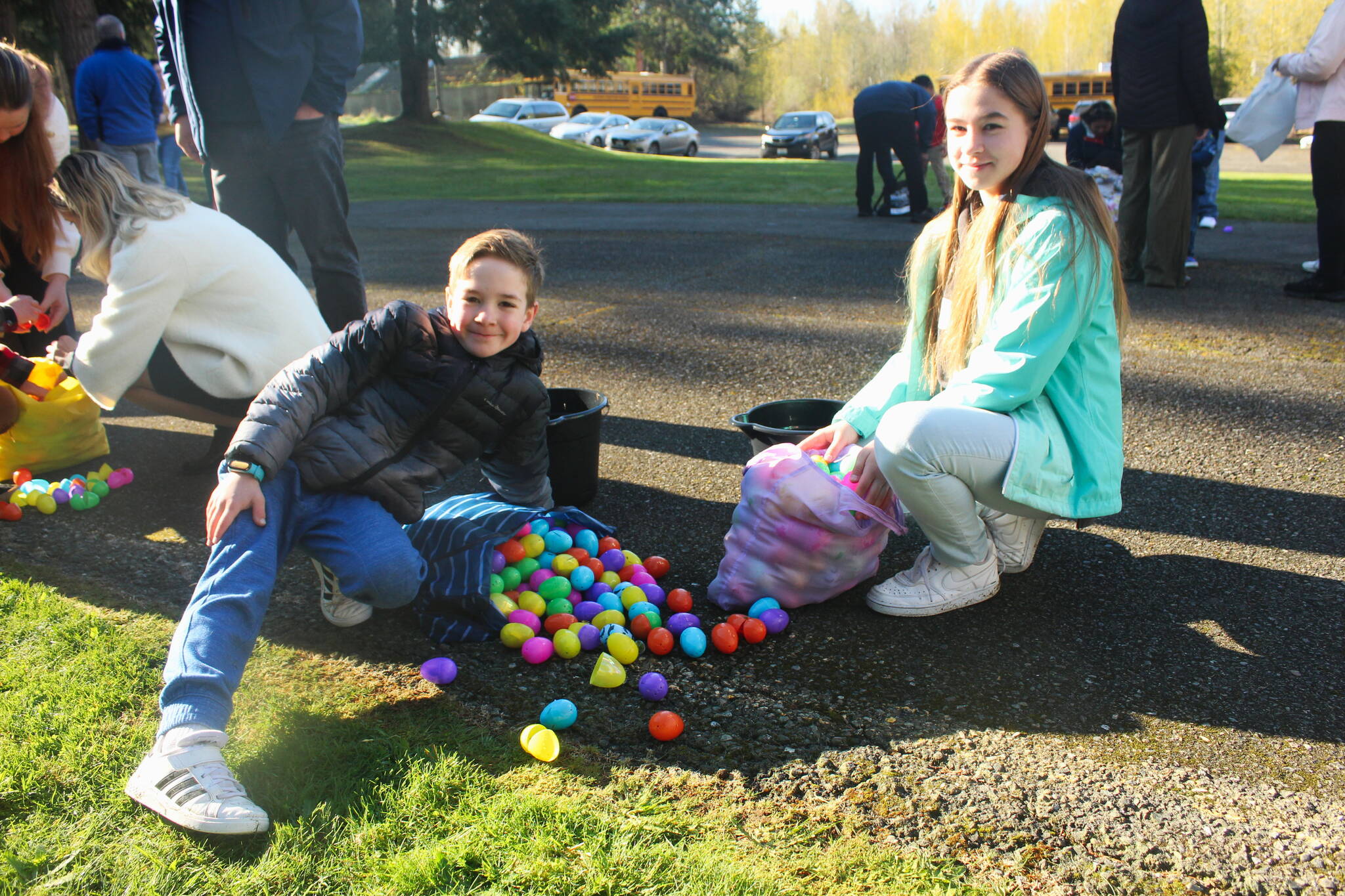 This year, Easter Sunday was on March 31 and at NextStep Fellowship in Renton, a pre-service community Easter egg hunt was afoot. Photos by Bailey Jo Josie/Sound Publishing