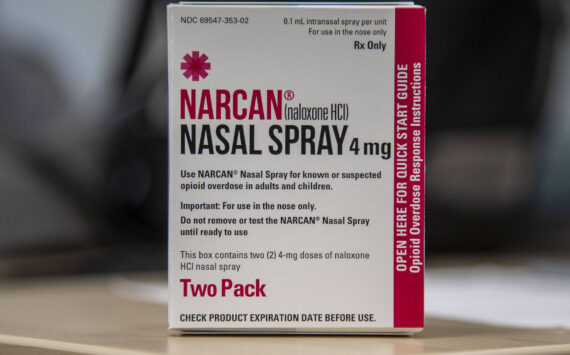 Naloxone, known by the brand name Narcan, can be administered via a nasal spray as an opioid antidote. (Sound Publishing file photo)