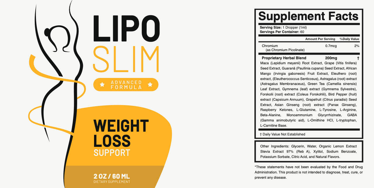 My Honest Review for Lipo Slim Weight Loss Drops Renton Reporter