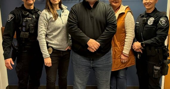 Courtesy photo.
A group from the Renton Police Department attended the National Crimes Against Women’s Conference in Dallas in 2024. Pictured from left to right: Commander Chandler Swain, Det. Halley Brus, Sgt. Bill Judd, Victim Advocate Tina Harris, Officer Rose Hynes.