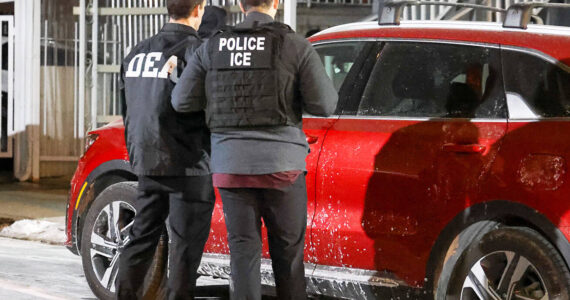 ICE enforcement in January in New York. COURTESY PHOTO, ICE